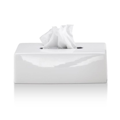 Decor Walther KB 88 Диспенсер для салфеток 26x14x8.5см, керамика, настольный, цвет: белый