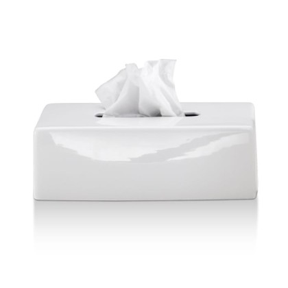Decor Walther KB 88 Диспенсер для салфеток 26x14x8.5см, керамика, настольный, цвет: белый