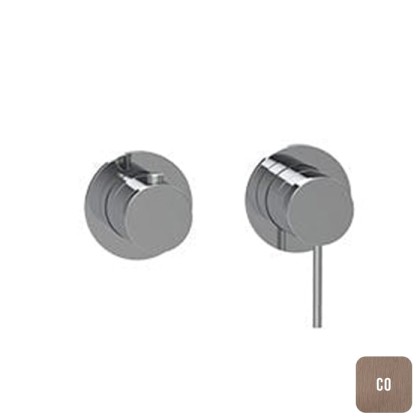 Almar Смеситель для душа, встраиваемый, на 2-3 потребителя, цвет: Copper Brushed PVD