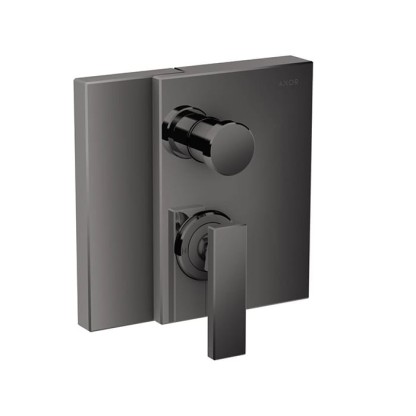 Axor Edge Смеситель для ванны, встраиваемый, внешняя часть, цвет: черный