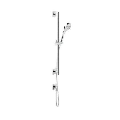 Gessi Emporio shower Душевой гарнитур, с ручным душем, на 3 позиции, шланг 1,5м и вывод воды, цвет: хром