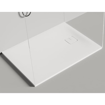 Salini Oasi Поддон 120х90х3cм, с сифоном, S-Stone, цвет: белый матовый