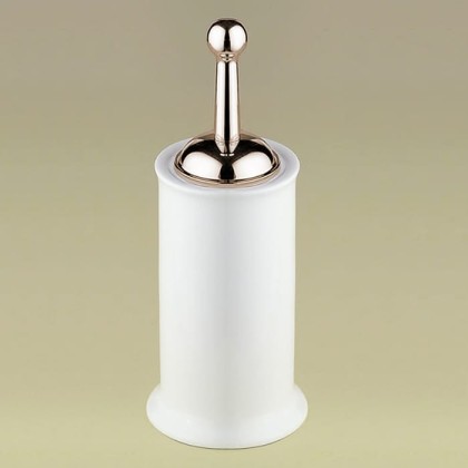 Devon&Devon New York Ершик напольный, цвет: золото/керамика