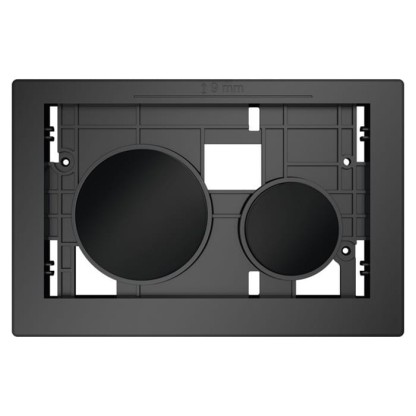 TECE TECEloop 2.0 Панель смыва для унитаза, цвет: черный матовый