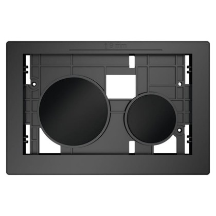 TECE TECEloop 2.0 Панель смыва для унитаза, цвет: черный матовый