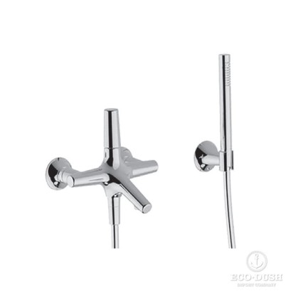 CISAL Vita  Смеситель для ванны с ручным душем 1 режим, цвет: хром