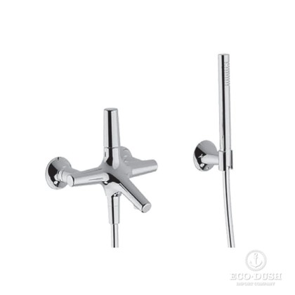 CISAL Vita  Смеситель для ванны с ручным душем 1 режим, цвет: хром