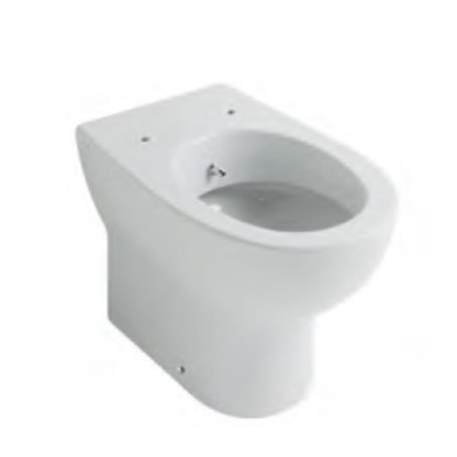 Globo 4ALL Унитаз-биде напольный приставной 54x36см, сиденье с микролифтом, крепёж в комплекте, цвет: белый