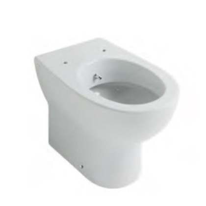 Globo 4ALL Унитаз-биде напольный приставной 54x36см, сиденье с микролифтом, крепёж в комплекте, цвет: белый