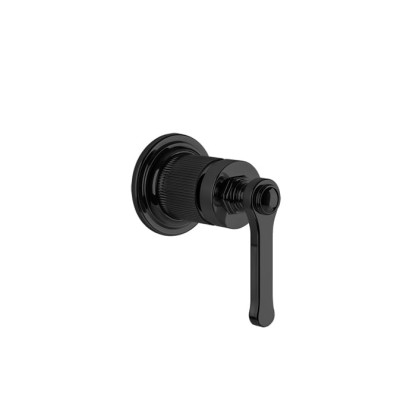 Gessi Venti20 Смеситель встраиваемый, однорычажный, внешняя часть, цвет: черный матовый