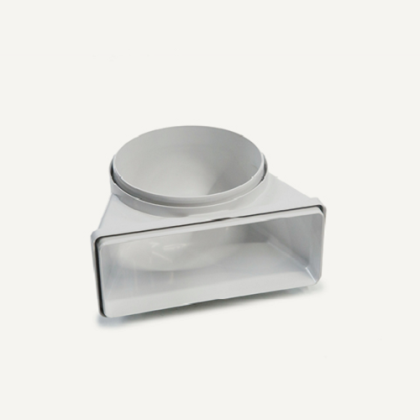 Переходник угловой o150 / 220x90