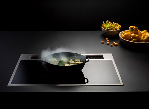 Варочная панель SINTESI 90 P.E.U. INOX Вытяжка+индукционная поверхность