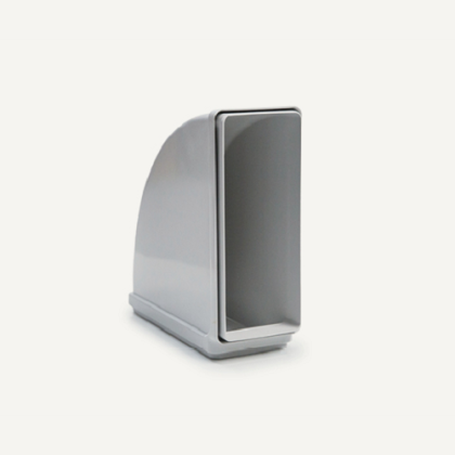 Переходник угловой горизонтальный 220х90