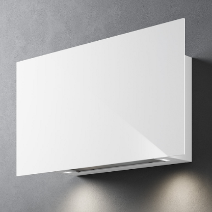 Белая настенная вытяжка FALMEC COVER 85 GLASS WHITE 850 мм