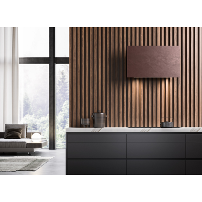 Настенная вытяжка FALMEC COVER 85 TERRACOTTA 850 мм Фасад "Терракота"