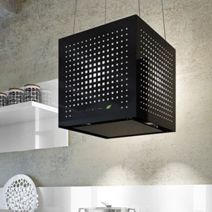 Настенная вытяжка FALMEC RUBIK GLASS BLACK 420 мм стеклянная