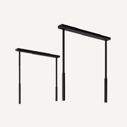 Комплект для удлинения (945 мм) SPAZIO 130, чёрный