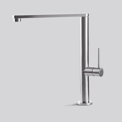 Смеситель PURE STEEL FLAT INOX