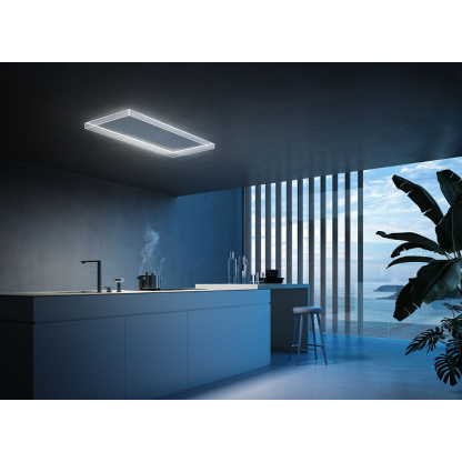 Белая потолочная вытяжка FALMEC ALBA IS. 1200 мм Имеется возможность покраски в цвет потолка