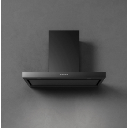 Настенная вытяжка FALMEC PLANE NRS 90 BLACK 900 мм "Тихая вытяжка"