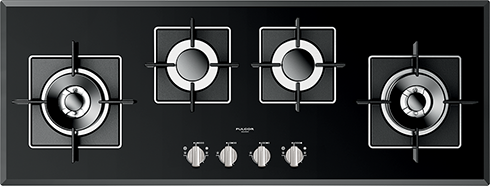 Газовая варочная панель Fulgor Milano FCH 1124 G 2DWK BK
