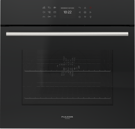 Встраиваемый духовой шкаф с пиролизом Fulgor Milano FCO 6214 P TEM BK