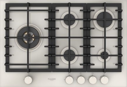 Газовая варочная панель Fulgor Milano FPH 755 G WK WHG