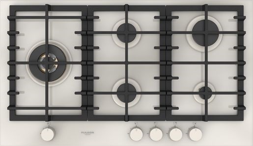 Газовая варочная панель Fulgor Milano FPH 905 G WK WHG