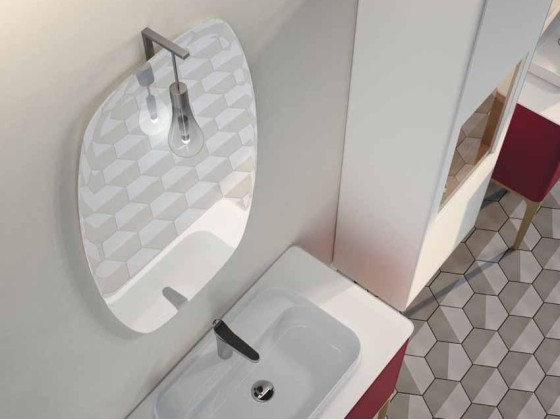 Зеркало для ванной комнаты Mobiltesino SU20