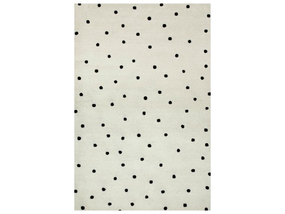 Ковер Jaipur Rugs SCATTER DOT TAQ-6056 White/Ebony