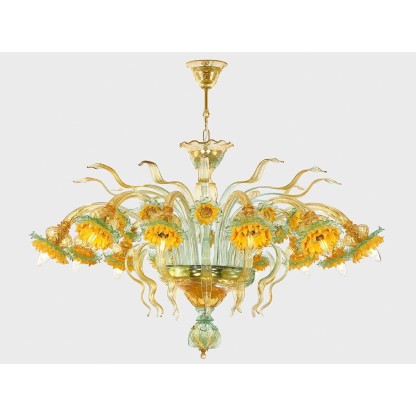 Потолочные светильники Sogni Di Cristallo VAN GOGH SUNFLOWERS DELUXE
