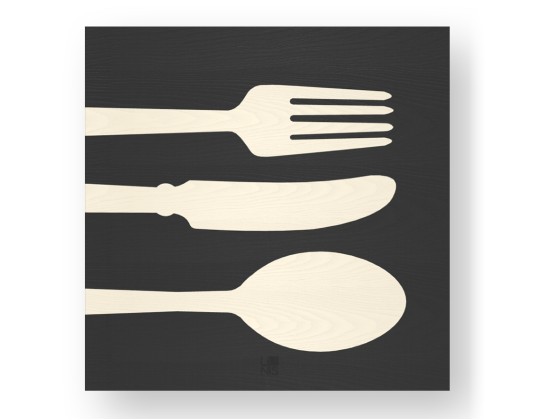 Картина LIGNIS® CUTLERY COLD