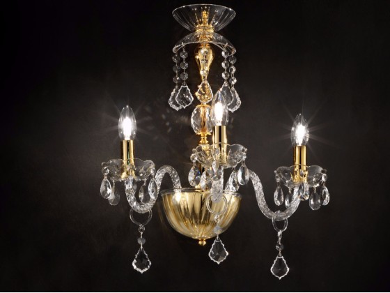 Бра - настенная лампа Masiero GLASS VE 871 A3 / A5 / A12