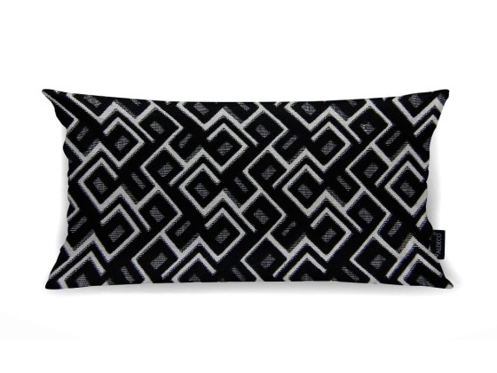 Диванные подушки Aldeco ANNI JACQUARD VELVET Black Linen