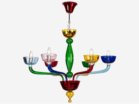 Подвесные светильники Sogni Di Cristallo BOREALIS MULTICOLOR