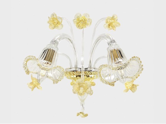 Бра - настенная лампа Sogni Di Cristallo EURIDICE D'ORO