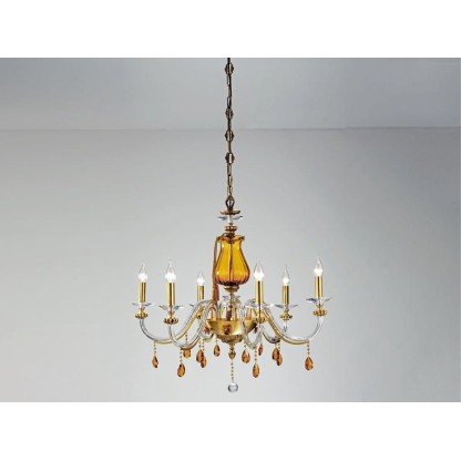 Подвесные светильники Euroluce Lampadari FLORA L6