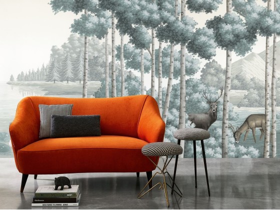 Ткани для стен Misha THE AMBER ROUTE