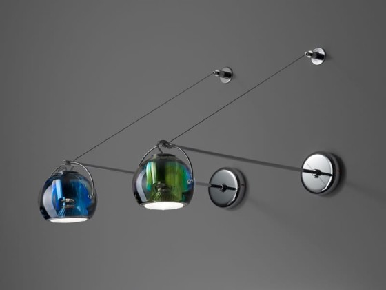 Бра - настенная лампа Fabbian BELUGA COLOUR