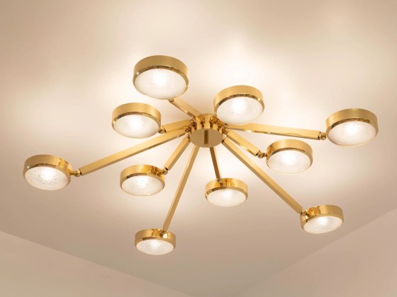 Потолочные светильники GASPARE ASARO OCULUS - MURANO GLASS