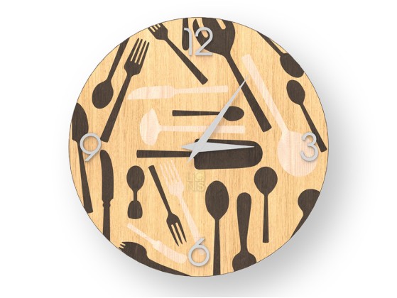 Часы LIGNIS® KITCHENTOOLS WARM