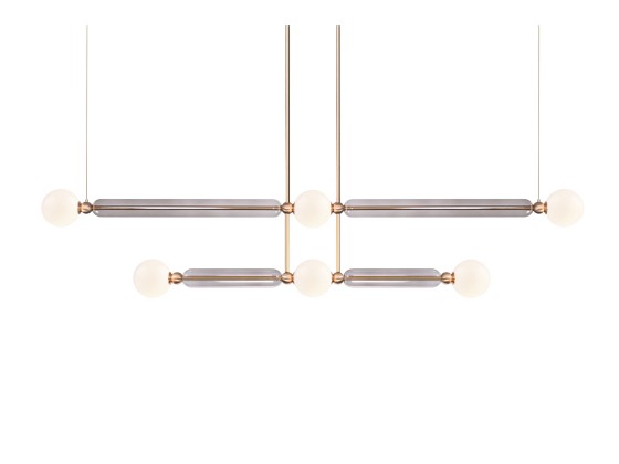 Подвесные светильники Marc Wood Studio CASE LINEAR 2 TIER