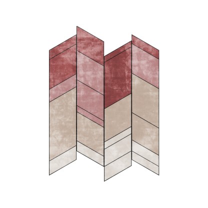 Ковер Sirecom Tappeti TANGRAM PINKIE