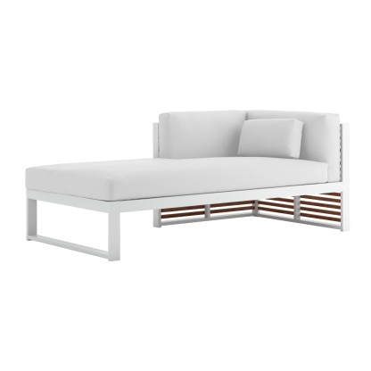 Садовый диван GANDIABLASCO DNA TEAK 2