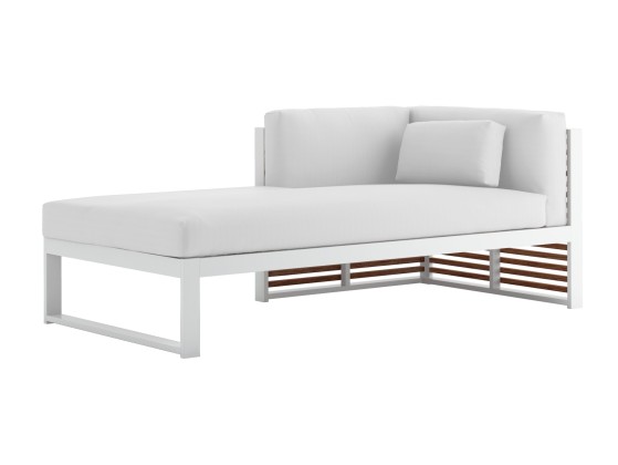 Садовый диван GANDIABLASCO DNA TEAK 2