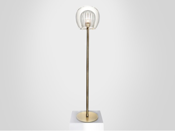 Напольный светильник Marc Wood Studio PLEATED CRYSTAL CLEAR