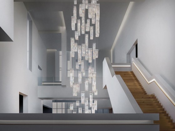 Подвесные светильники Masiero CUBO S64 100 SQ