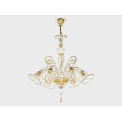 Подвесные светильники Sogni Di Cristallo ERMES D'ORO