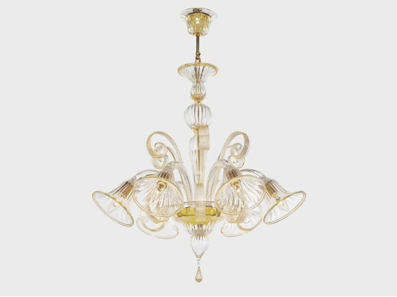 Подвесные светильники Sogni Di Cristallo ERMES D'ORO
