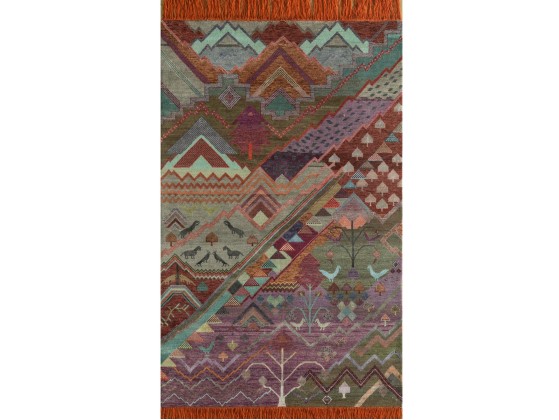 Ковер Jaipur Rugs MERA PEEHAR LES-894 RosePetal/PlumRaisin